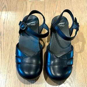 Dansko MaryJane Sandals in Black Size 36